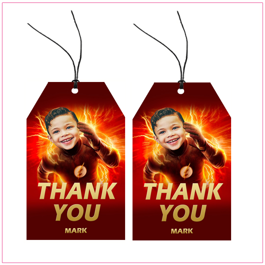 Flash Thank You Tags